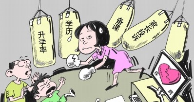 由于小学生年龄小,在各 形中加重了教师的压力